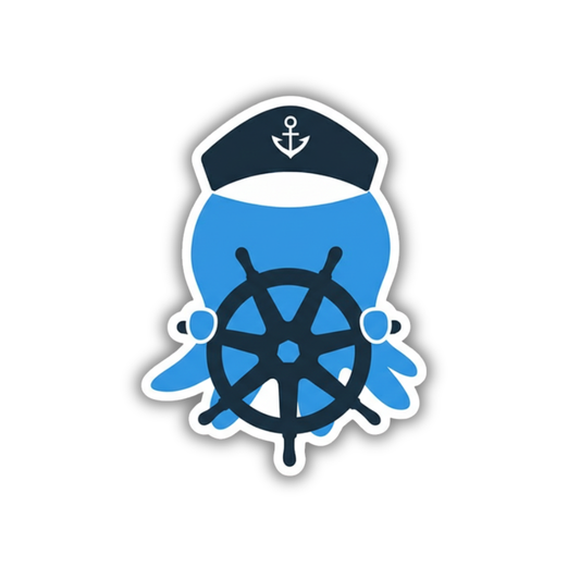 Deployment captain sticker