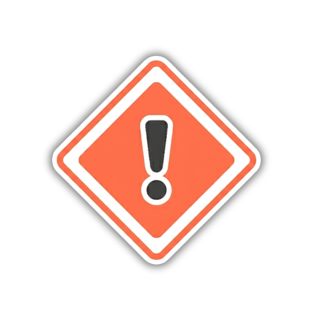 Error Alert sticker