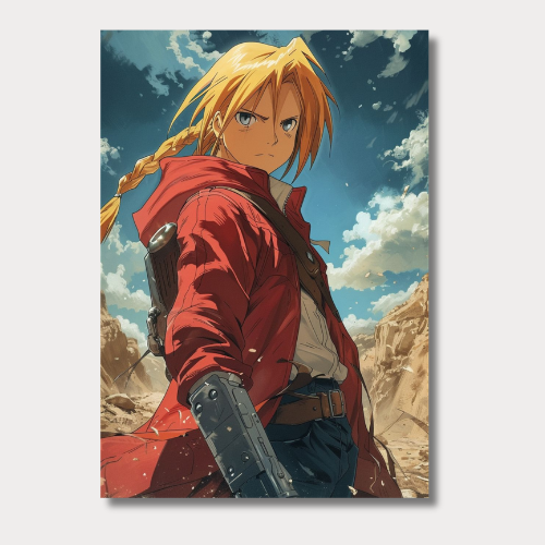 Fullmetal alchemist: edward elric the rise poster