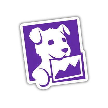 The Cloud watch dog sticker
