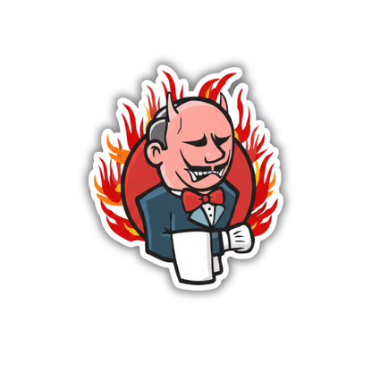 Jenkins in Hell sticker
