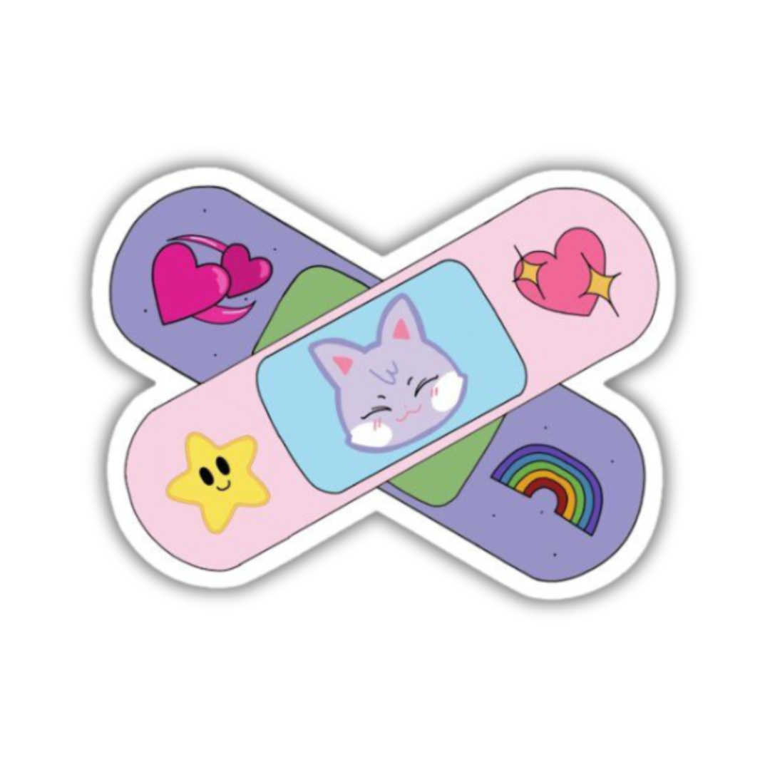 Cute Bandage Sticker