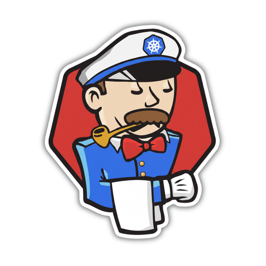 The K8s Commodore sticker