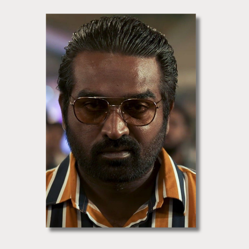 Vijay sethupathu: vikram wall poster