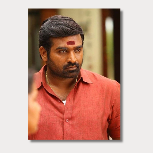 Vijay sethupathu: sangathamizhan wall poster