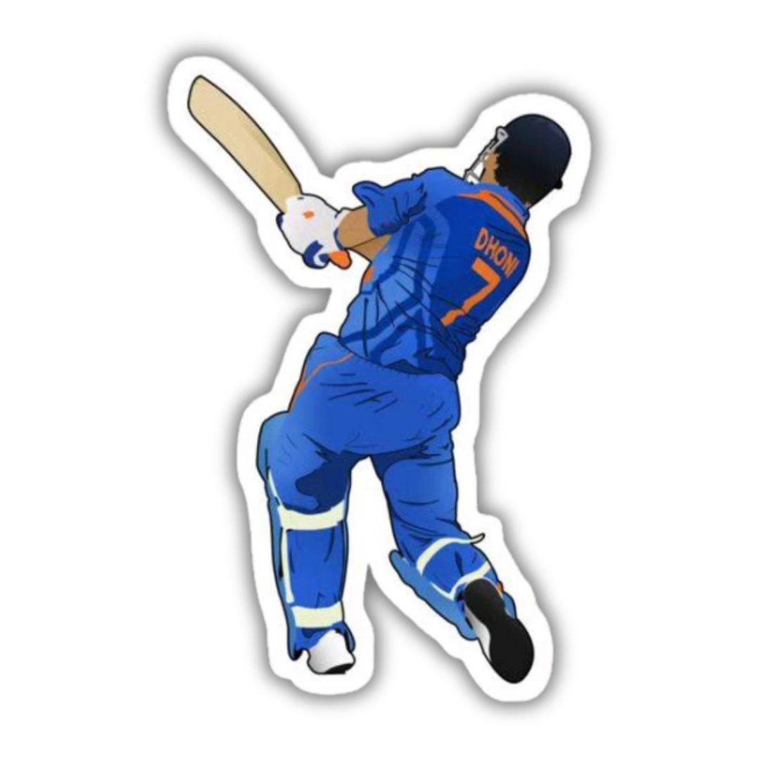Dhoni sticker