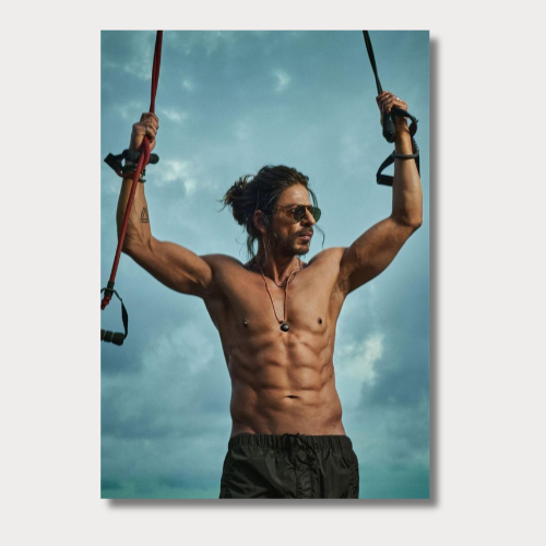 Sharukhkhan: biceps wall poster