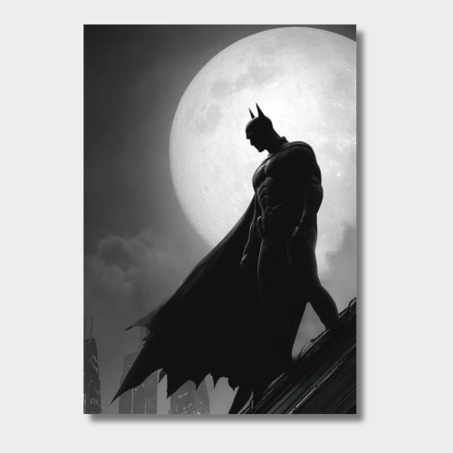 Batman Moon Wall Poster