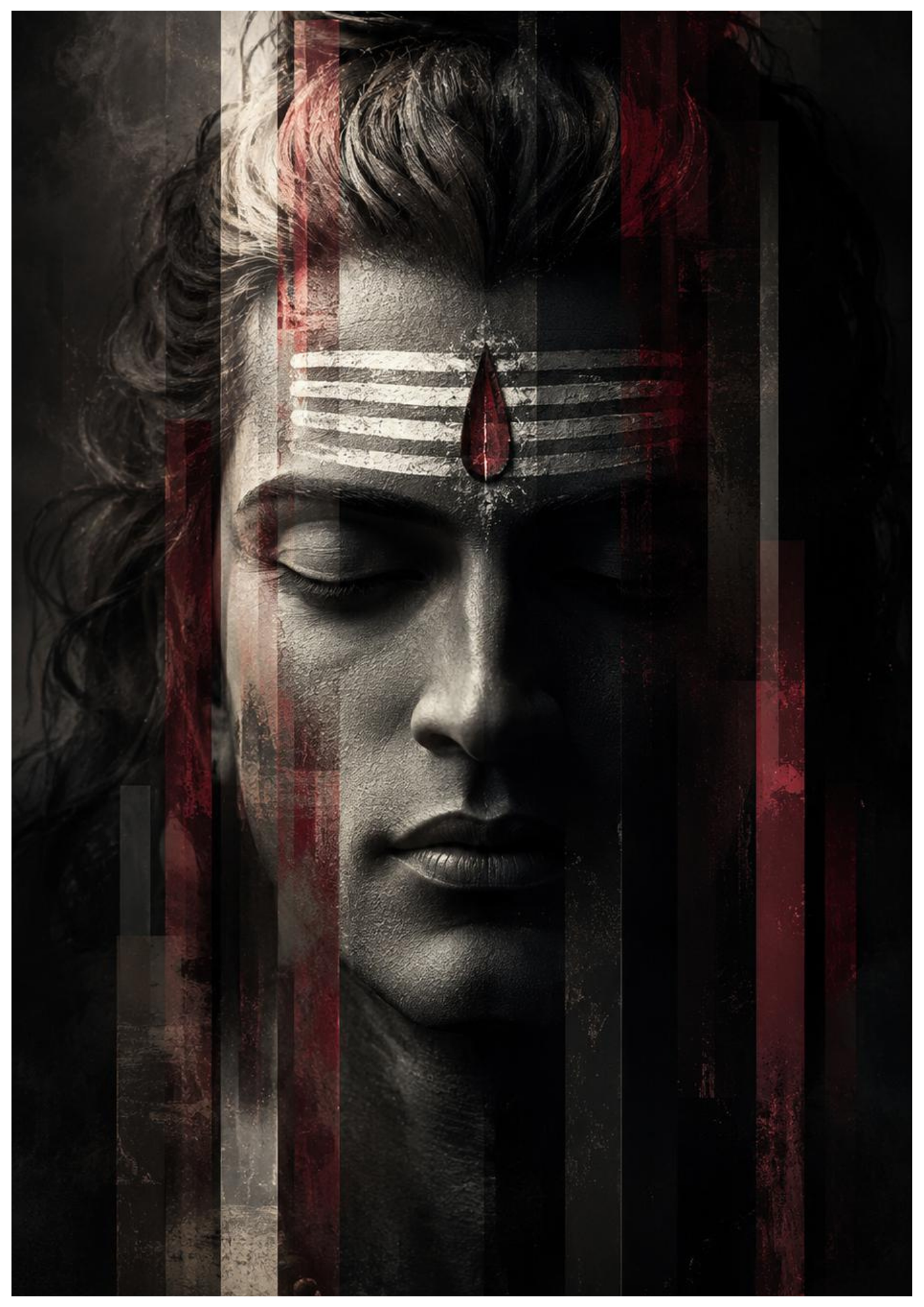 Lord Shiva Wall Poster Collection (Set of 8)