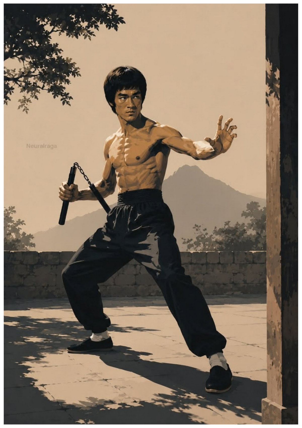 Bruce Lee Wall Poster Collection (Set of 8)
