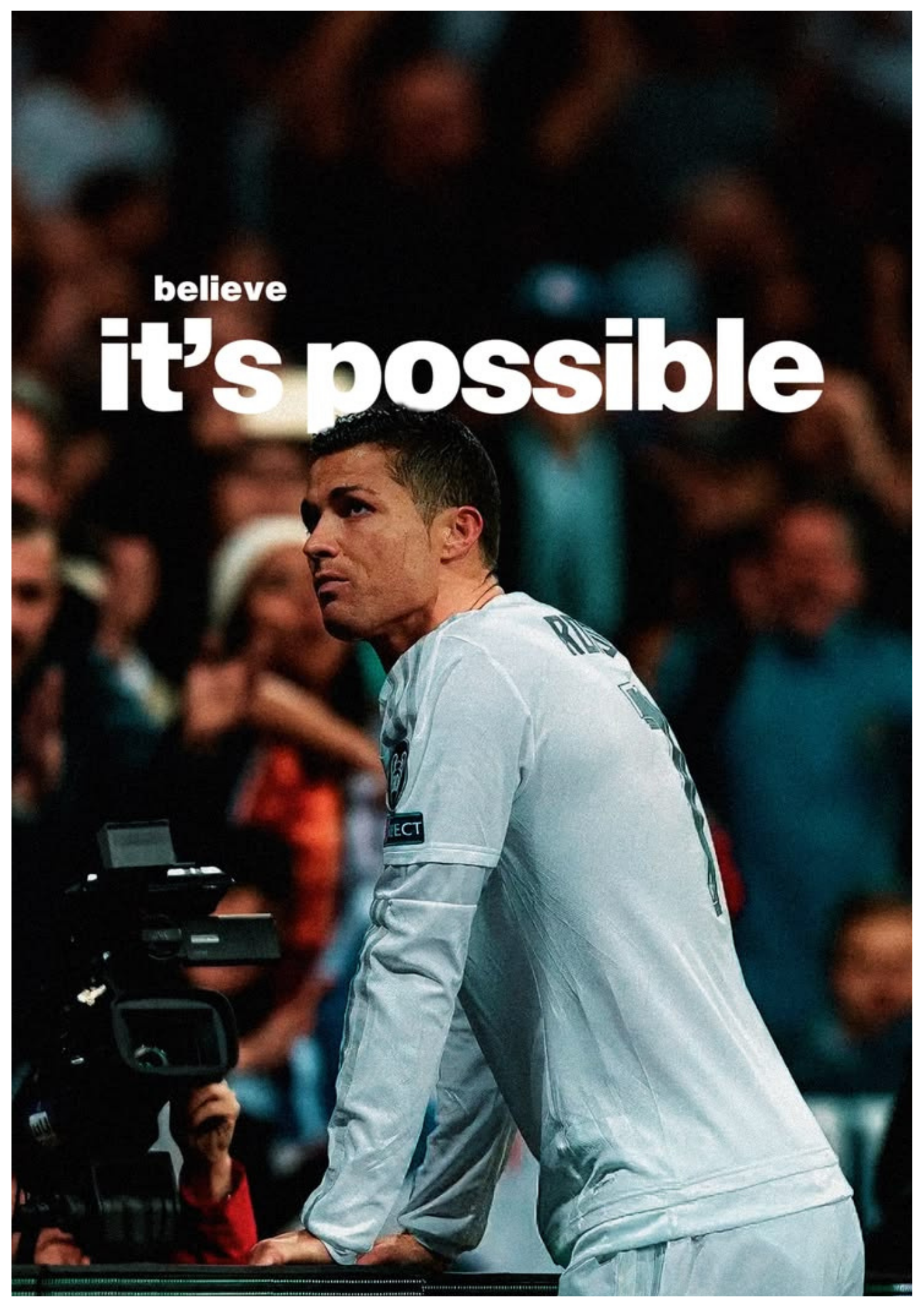 Cristiano Ronaldo Wall Poster Collection (Set of 8)