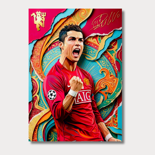 Ronaldo wall poster