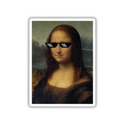 Swag Monalisa Sticker