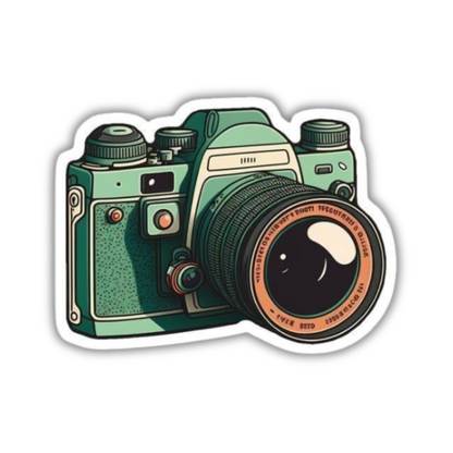 Vintage Camera v1 Sticker