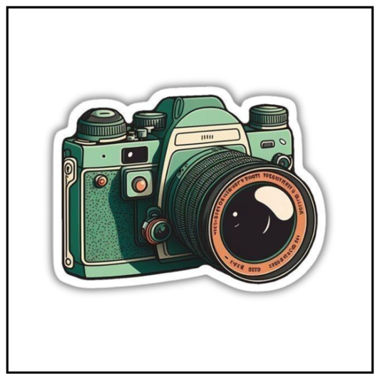 Vintage Camera v1 Sticker