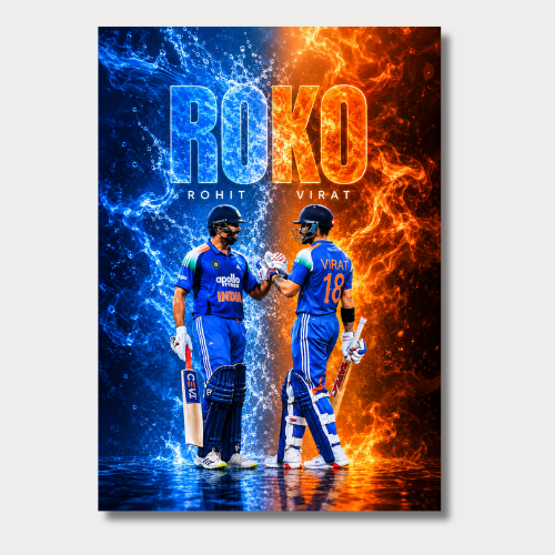 Virat Rohit RO KO Wall Poster
