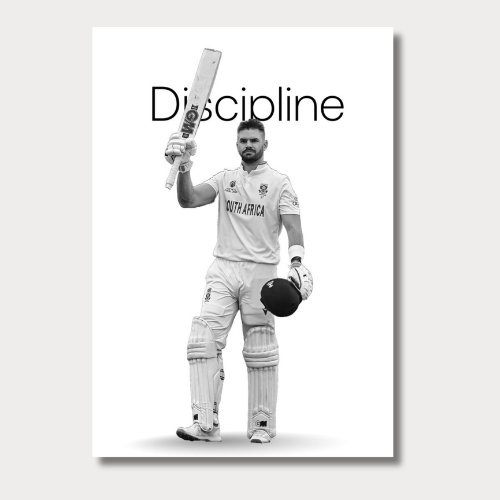 Aiden Markram Discipline Wall Poster