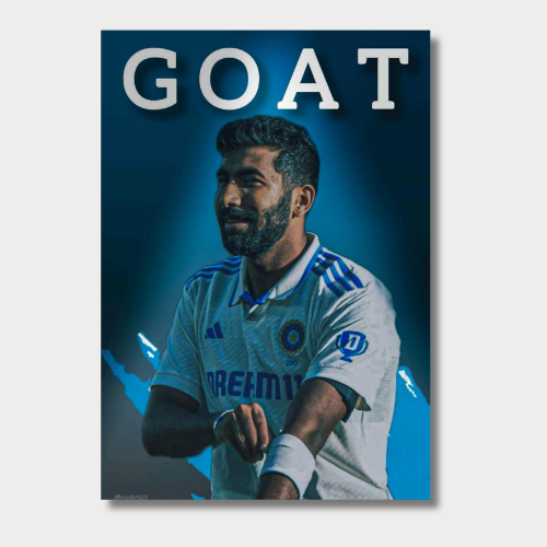 Jasprit Bumrah Goat Wall Poster