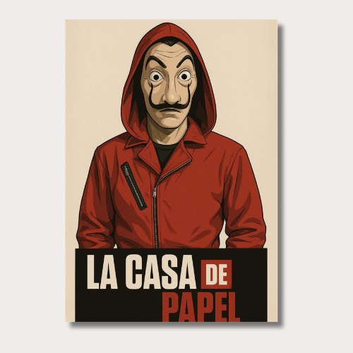 La casa de papel wall poster