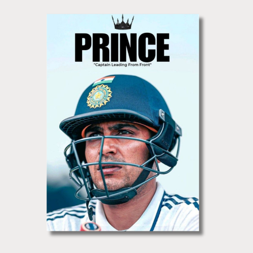 Shubman Gill Prince Wall Poster