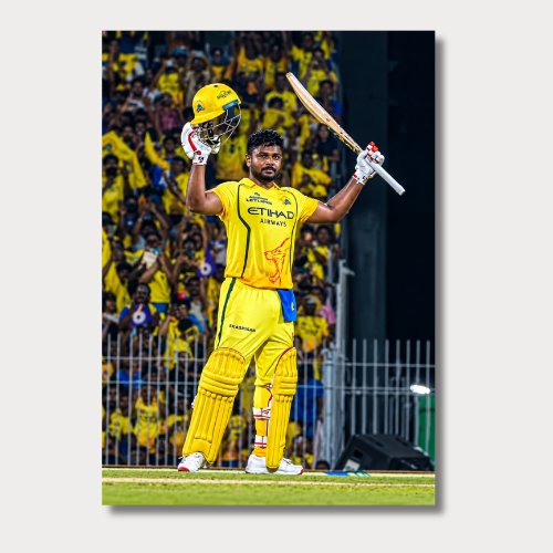 Sanju Samson First IPL Tone Wall Poster