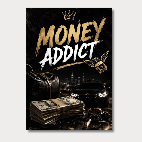 Money Addict Wall Poster