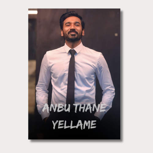 Dhanush wall poster