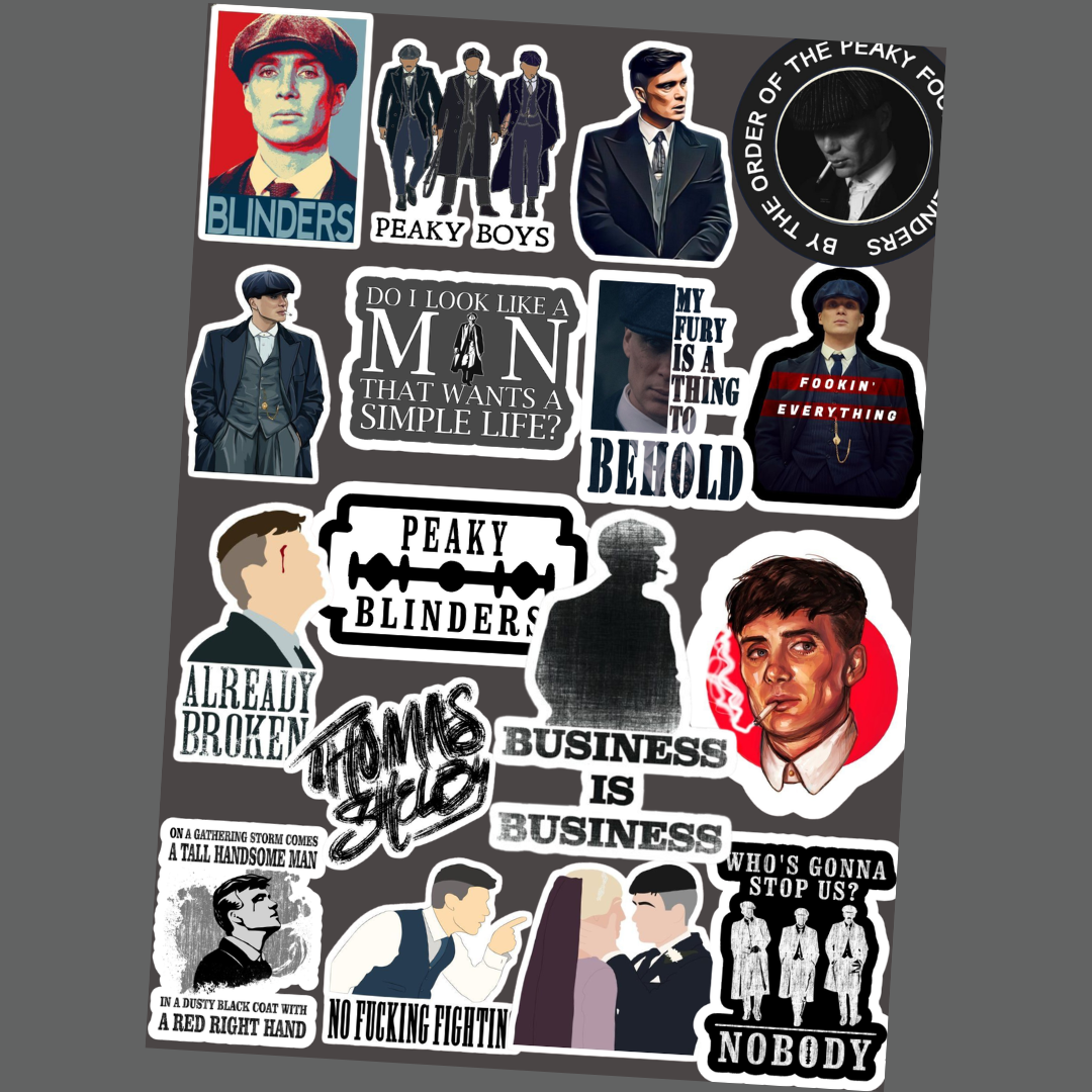 Peaky Blinders Thomas Shelby Sticker Pack