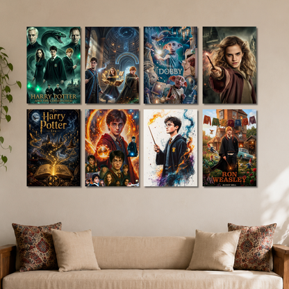 Harry Potter Wall Poster Collection (Set of 8)